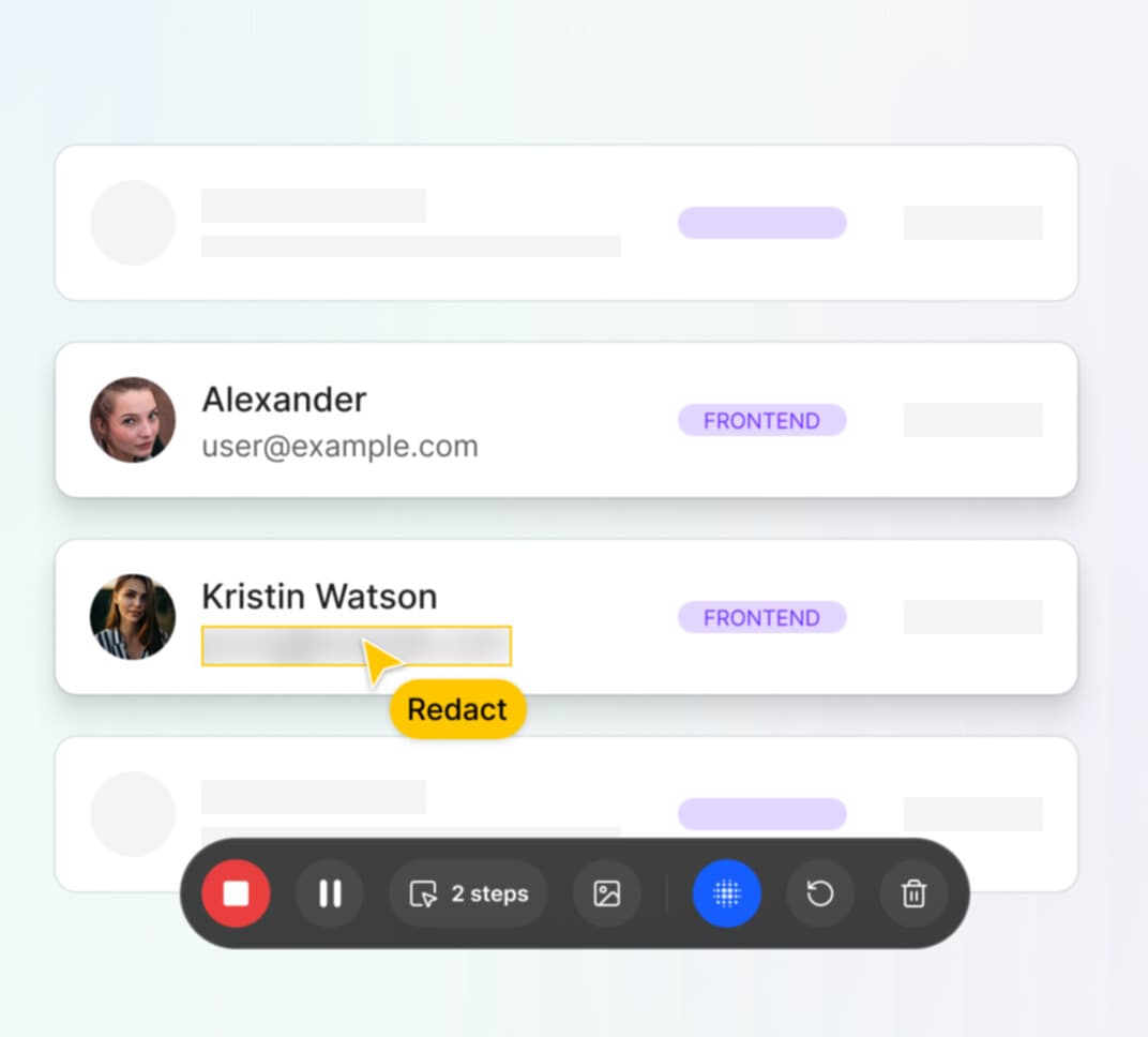 Redact Sensitive Information