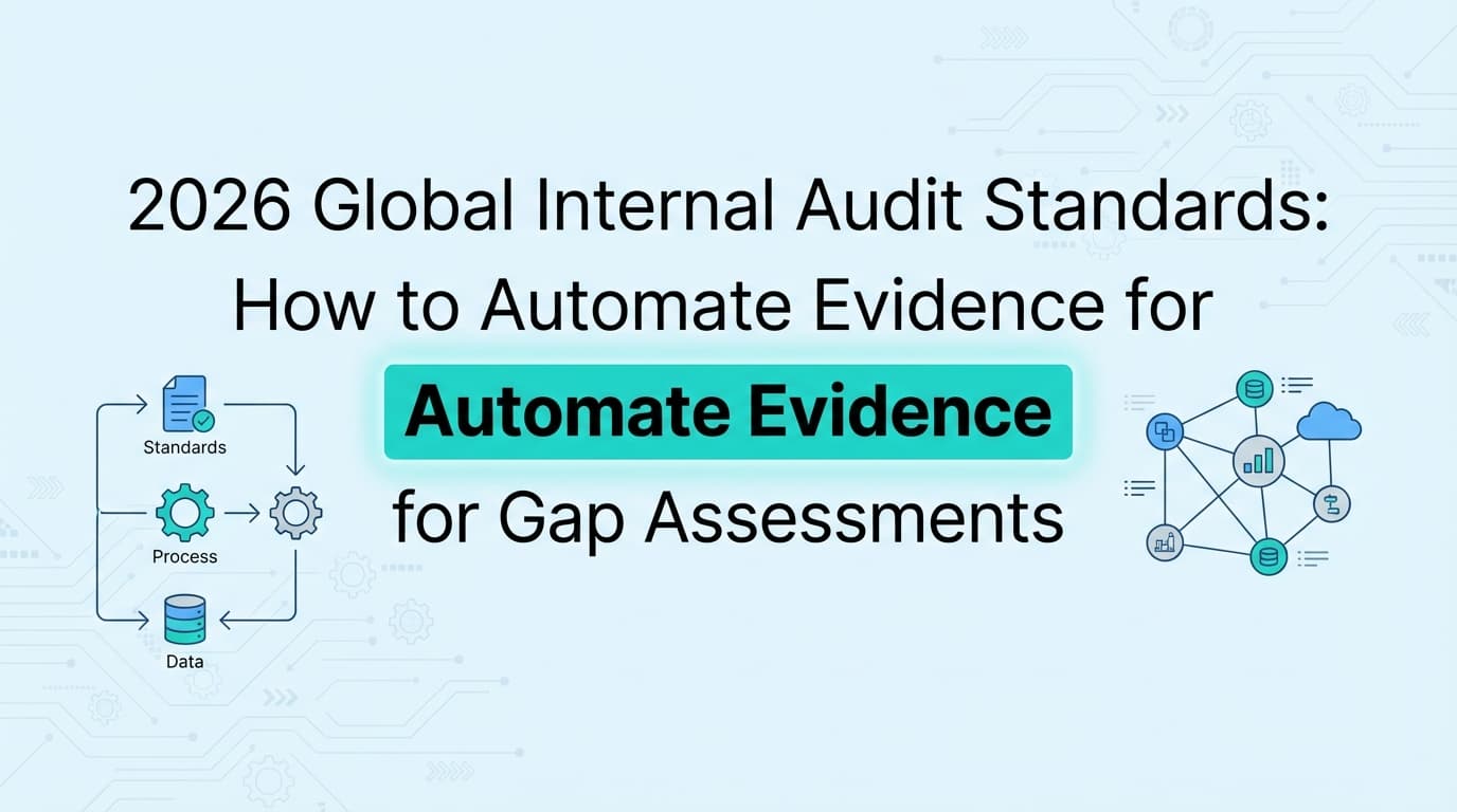 2026 Global Internal Audit Standards: How to Automate Evidence for Gap Assessments