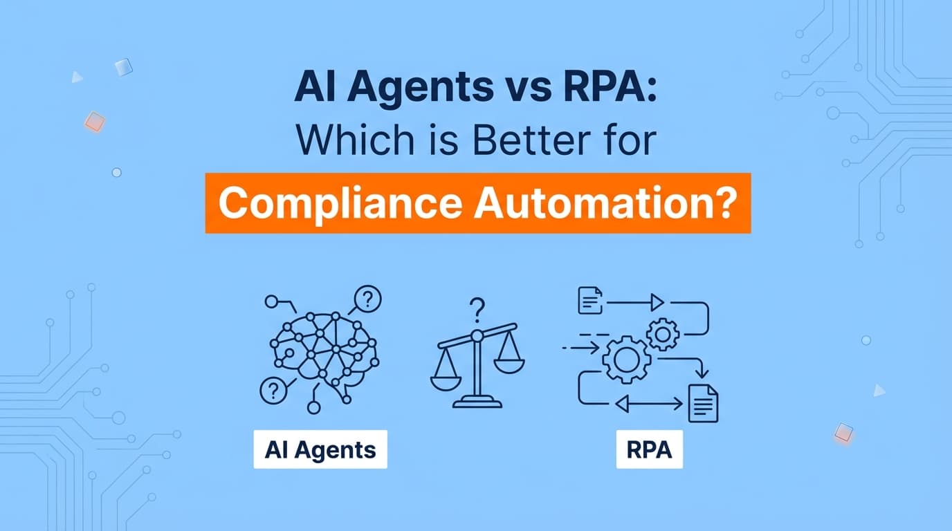 AI Agents vs RPA: Which is Better for Compliance Automation?