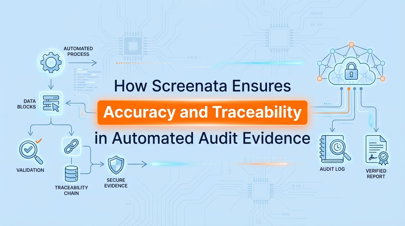 How Screenata Ensures Accuracy and Traceability in Automated Audit Evidence