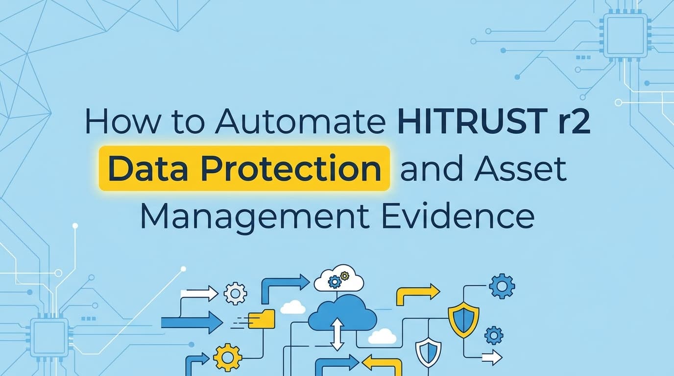How to Automate HITRUST r2 Data Protection and Asset Management Evidence