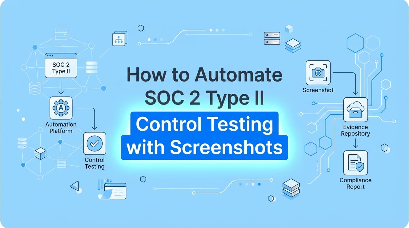 How to Automate SOC 2 Type II Control Testing with Screenshots