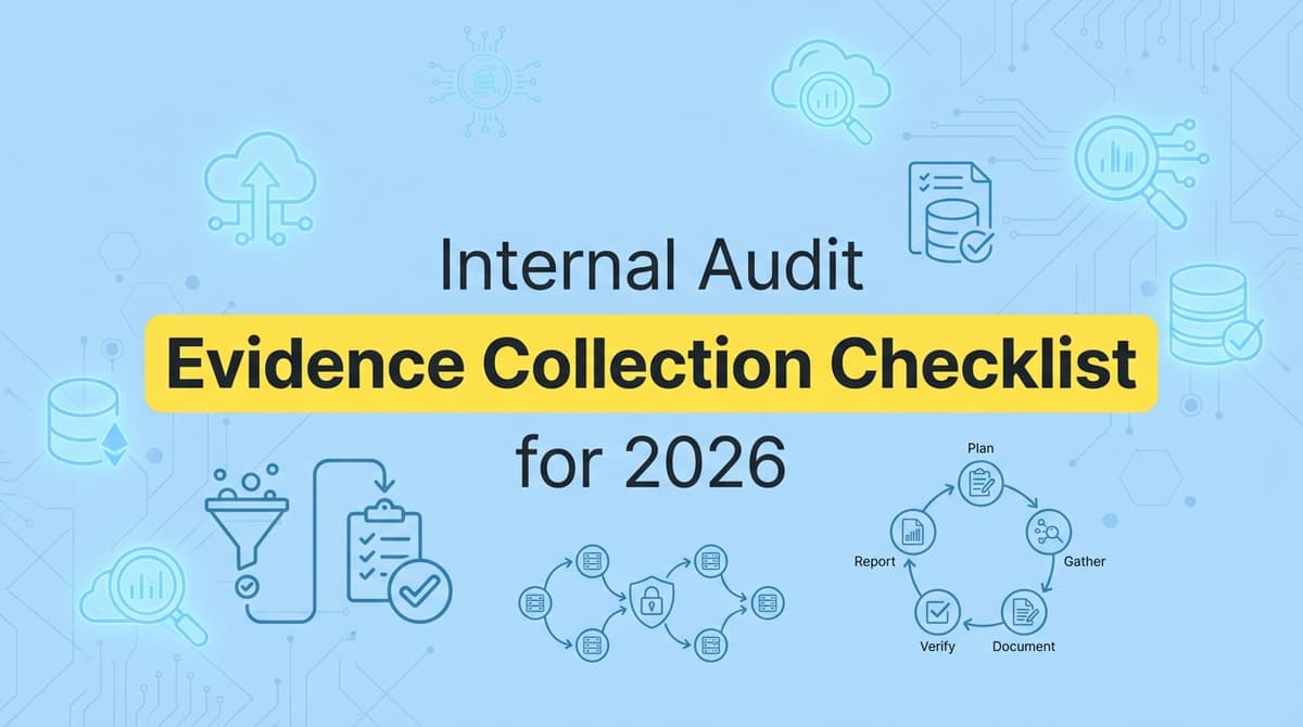 Internal Audit Evidence Collection Checklist for 2026 | Screenata