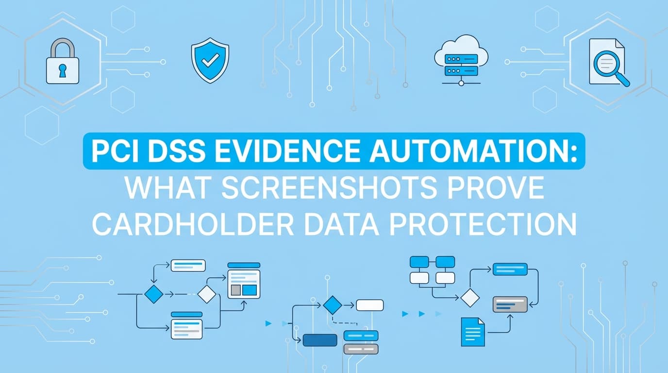 PCI DSS Evidence Automation: What Screenshots Prove Cardholder Data Protection