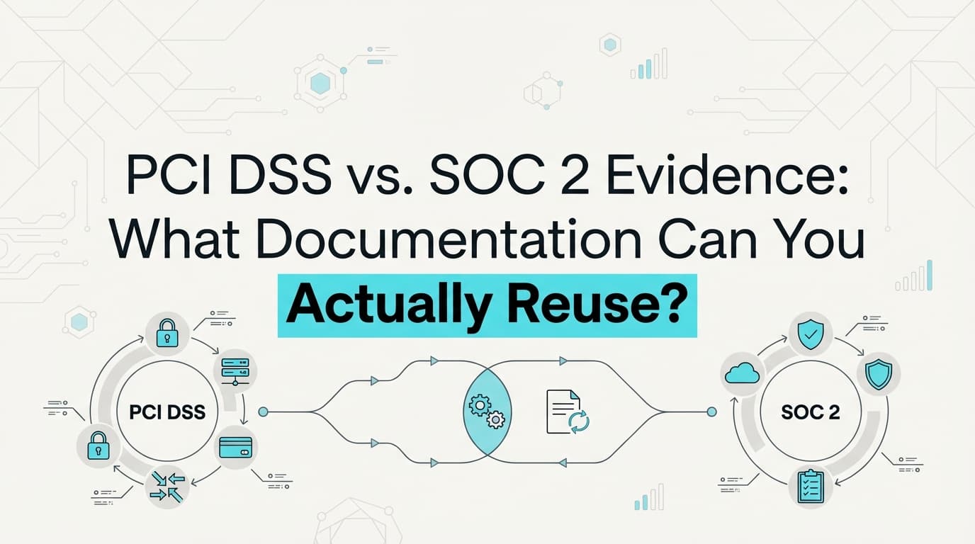 PCI DSS vs. SOC 2 Evidence: What Documentation Can You Actually Reuse?