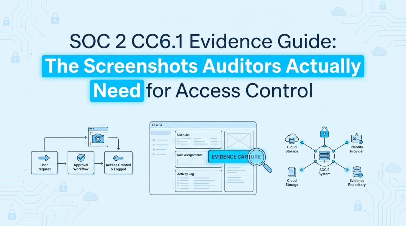 SOC 2 CC6.1 Evidence Guide: The Screenshots Auditors Actually Need for Access Control