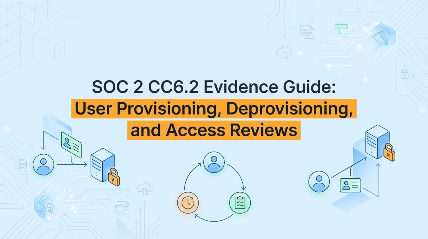 SOC 2 CC6.2 Evidence Guide: User Provisioning, Deprovisioning, and Access Reviews