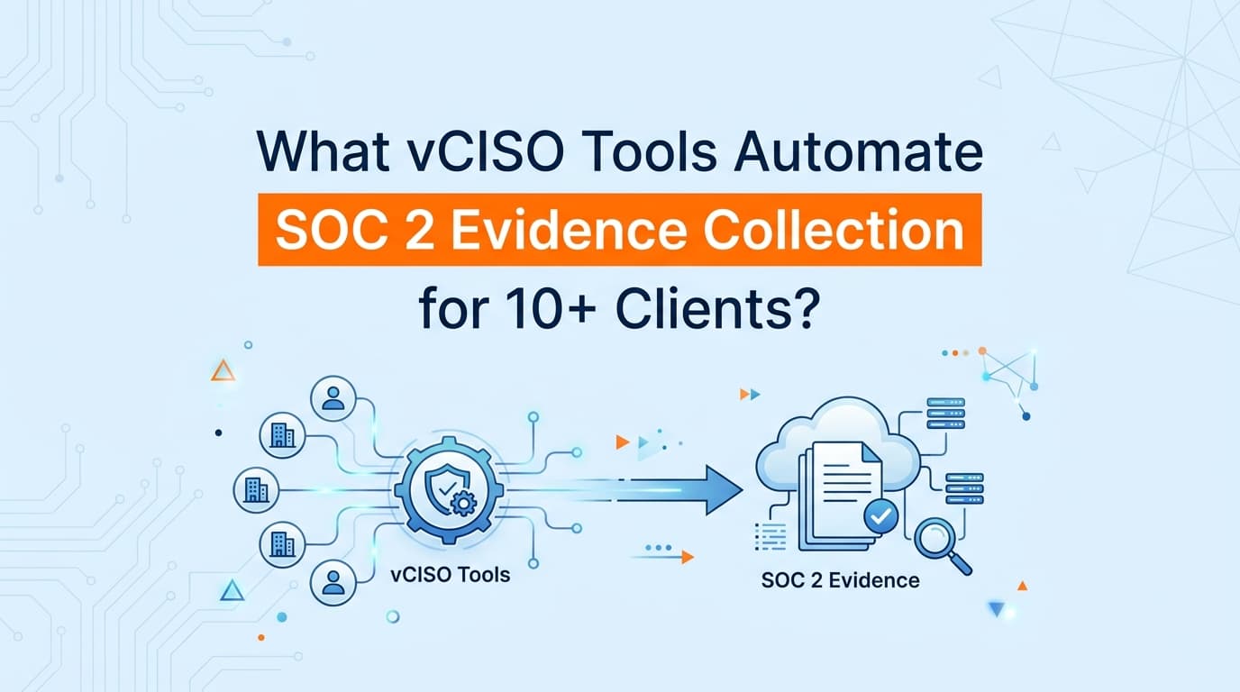 What vCISO Tools Automate SOC 2 Evidence Collection for 10+ Clients?