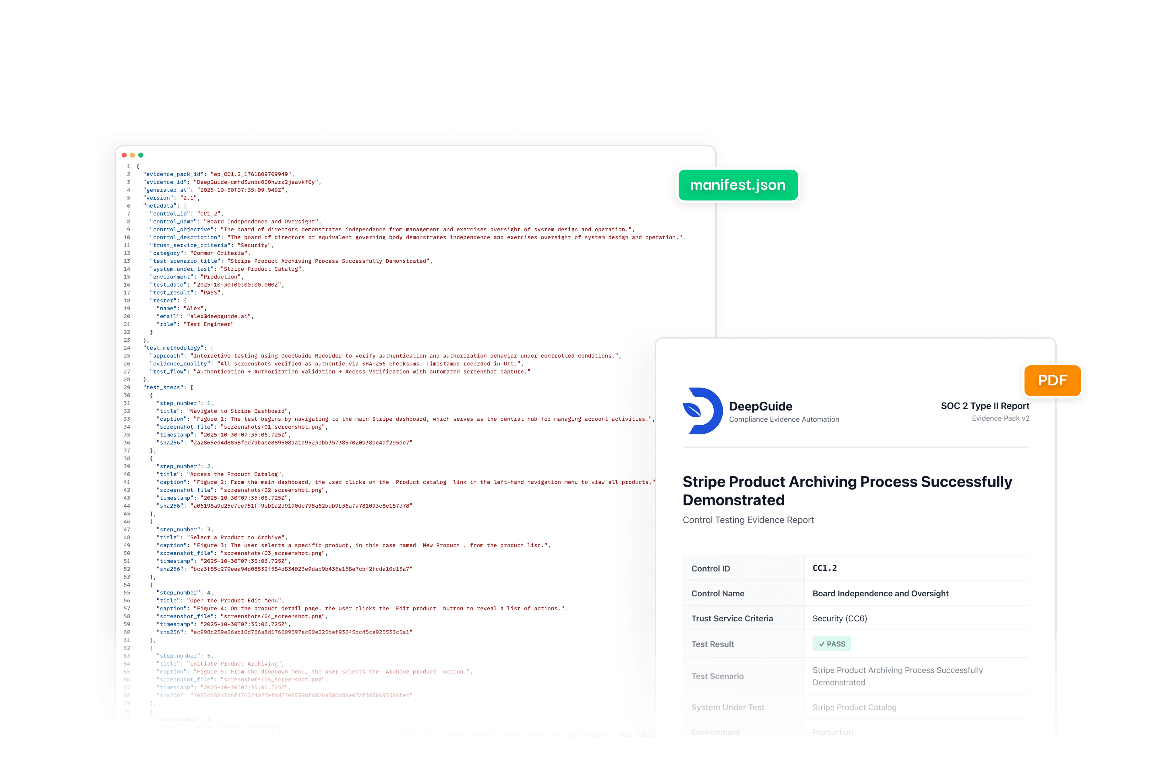 Review & Export Screenshot
