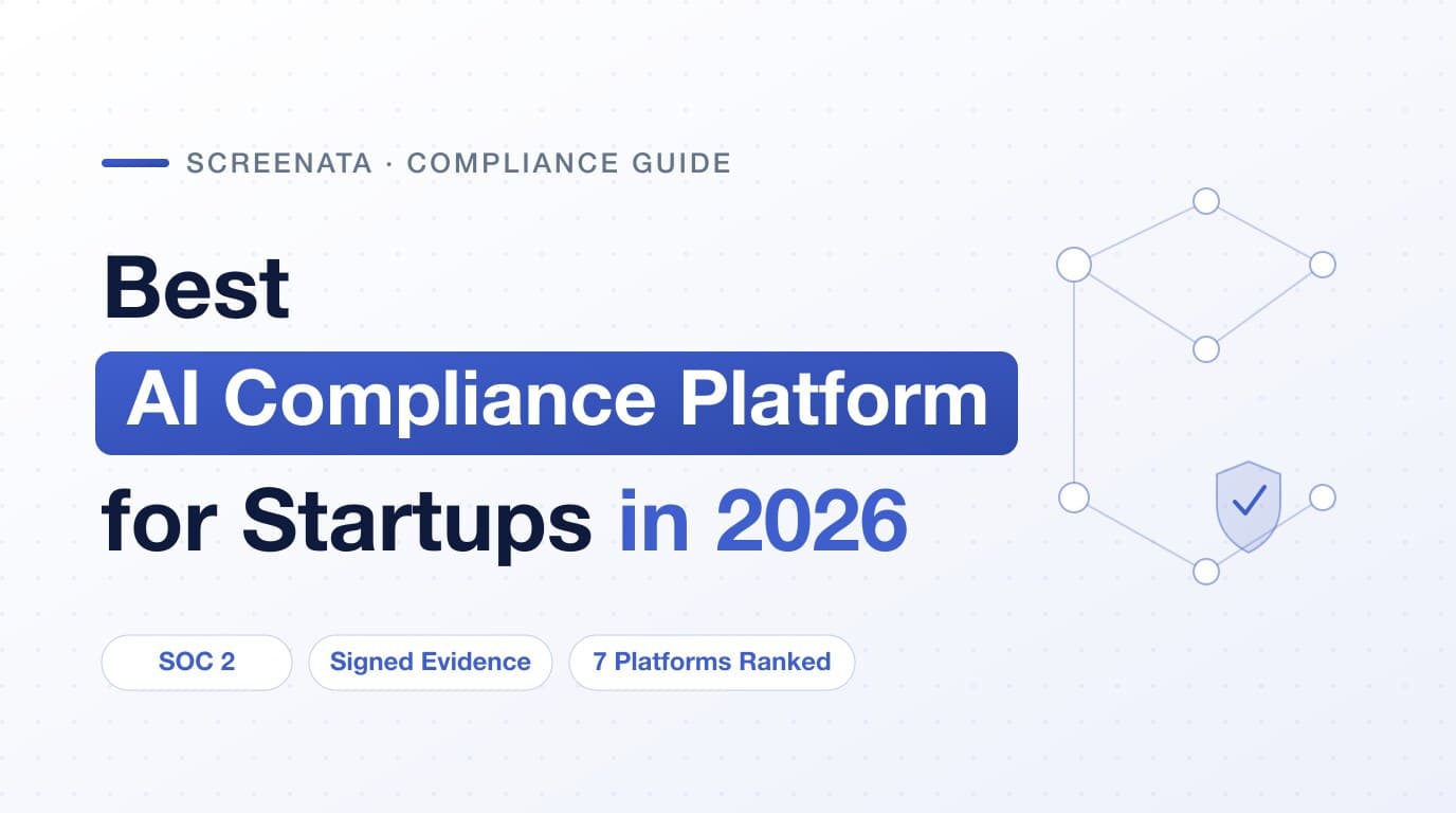 Best AI Compliance Platform for Startups in 2026