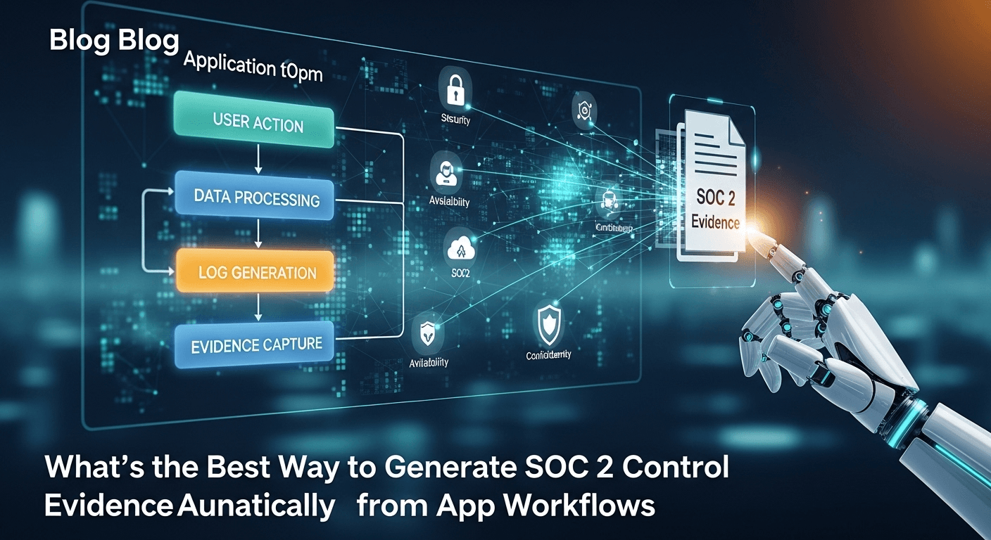 What's the Best Way to Generate SOC 2 Control Evidence Automatically from App Workflows?