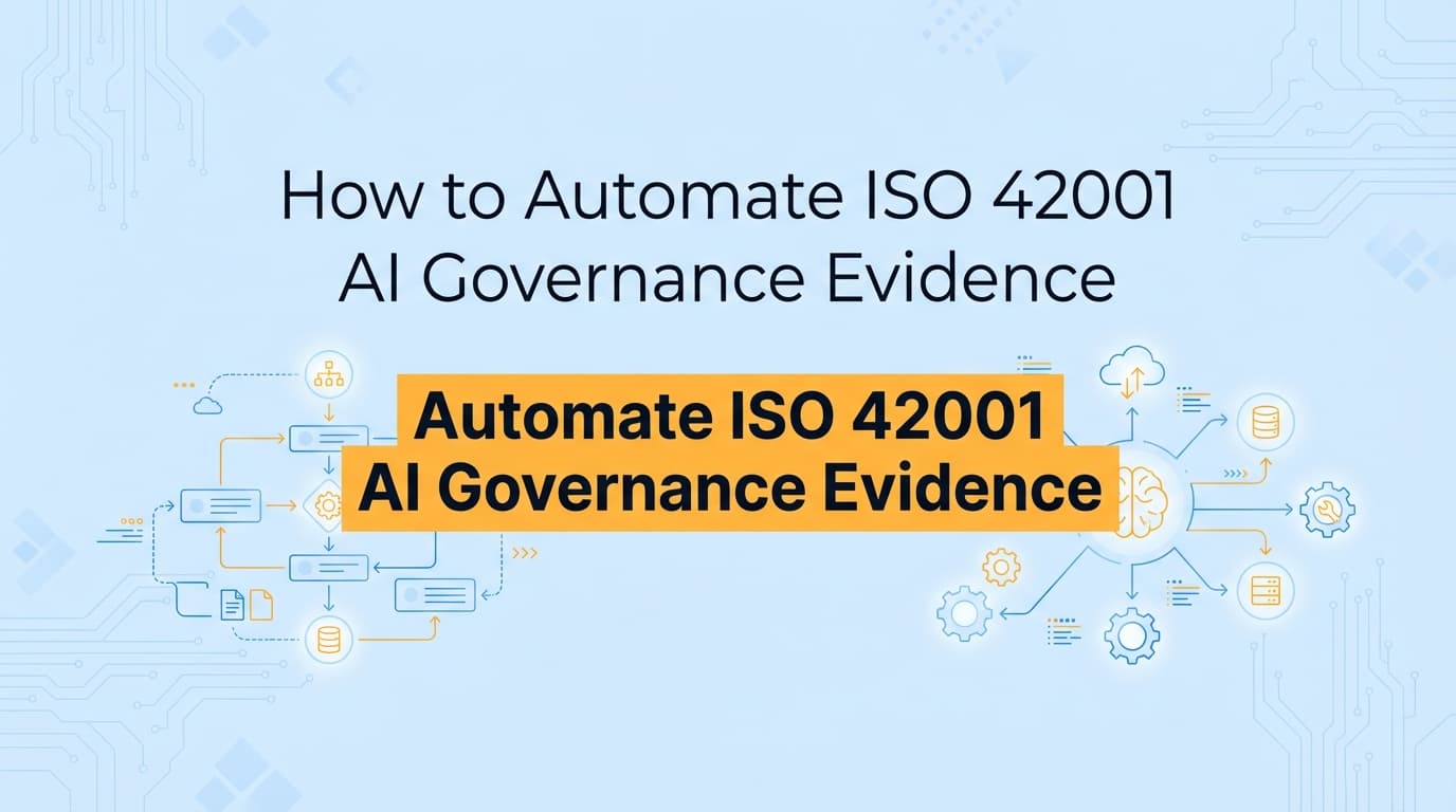 How to Automate ISO 42001 AI Governance Evidence
