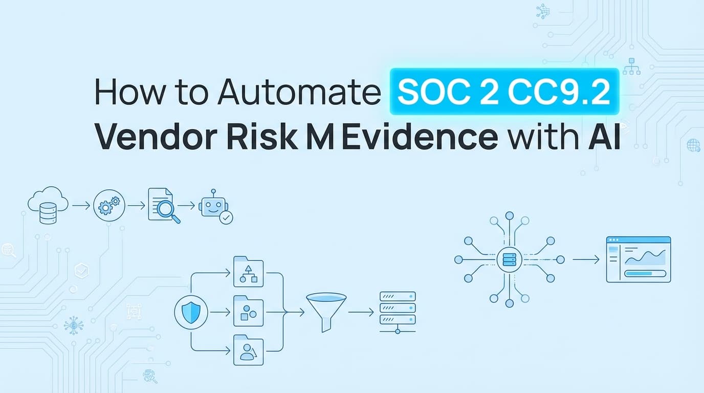How to Automate SOC 2 CC9.2 Vendor Risk Management Evidence with AI