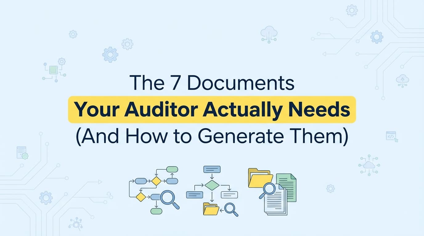 The 7 Documents Your Auditor Actually Needs (And How to Generate Them)