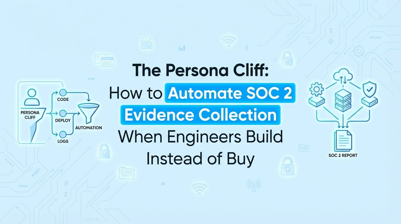The Persona Cliff: How to Automate SOC 2 Evidence Collection When Engineers Build Instead of Buy